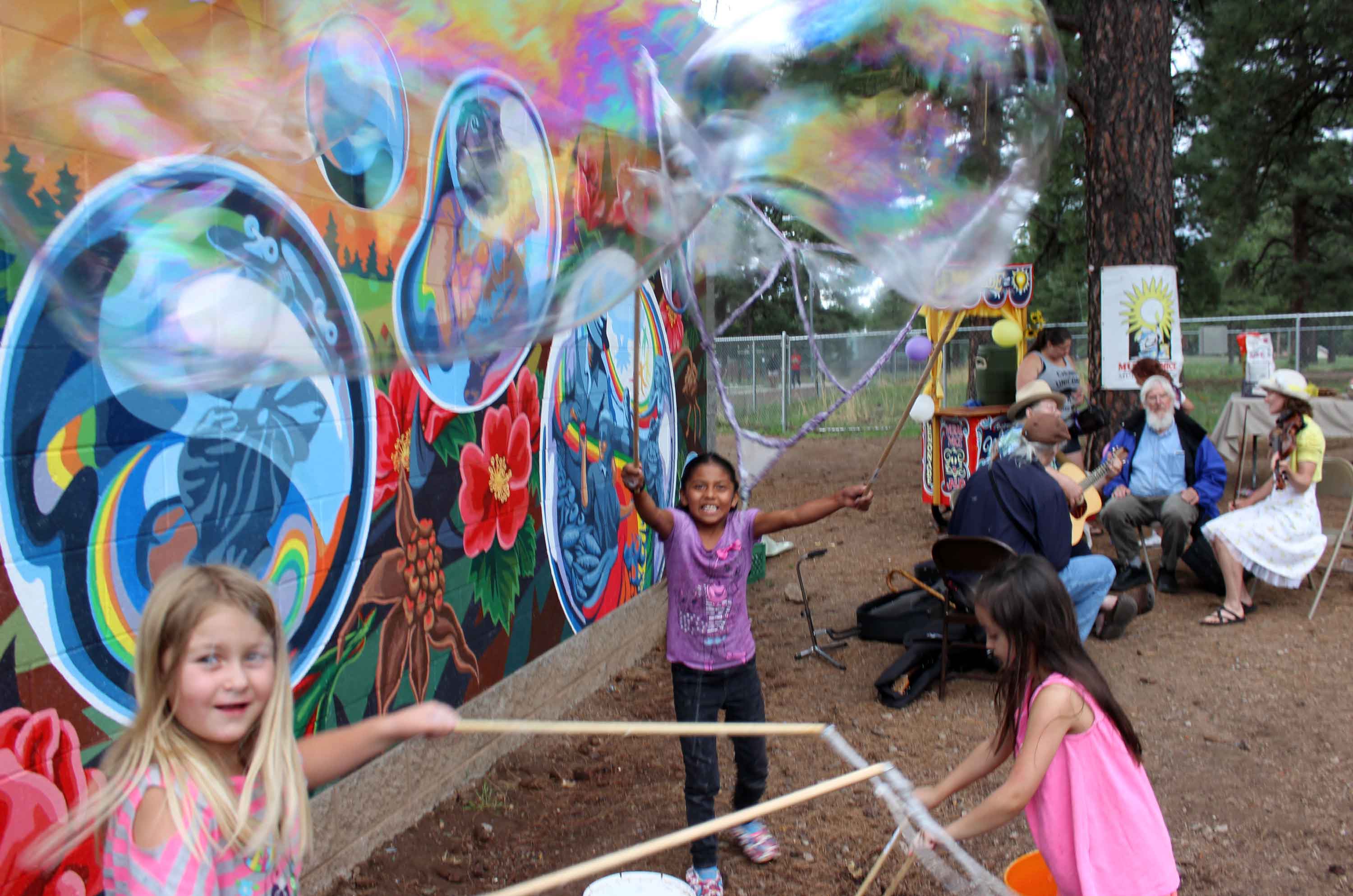 Bushmaster Park Mural Unveiling W. Community 16