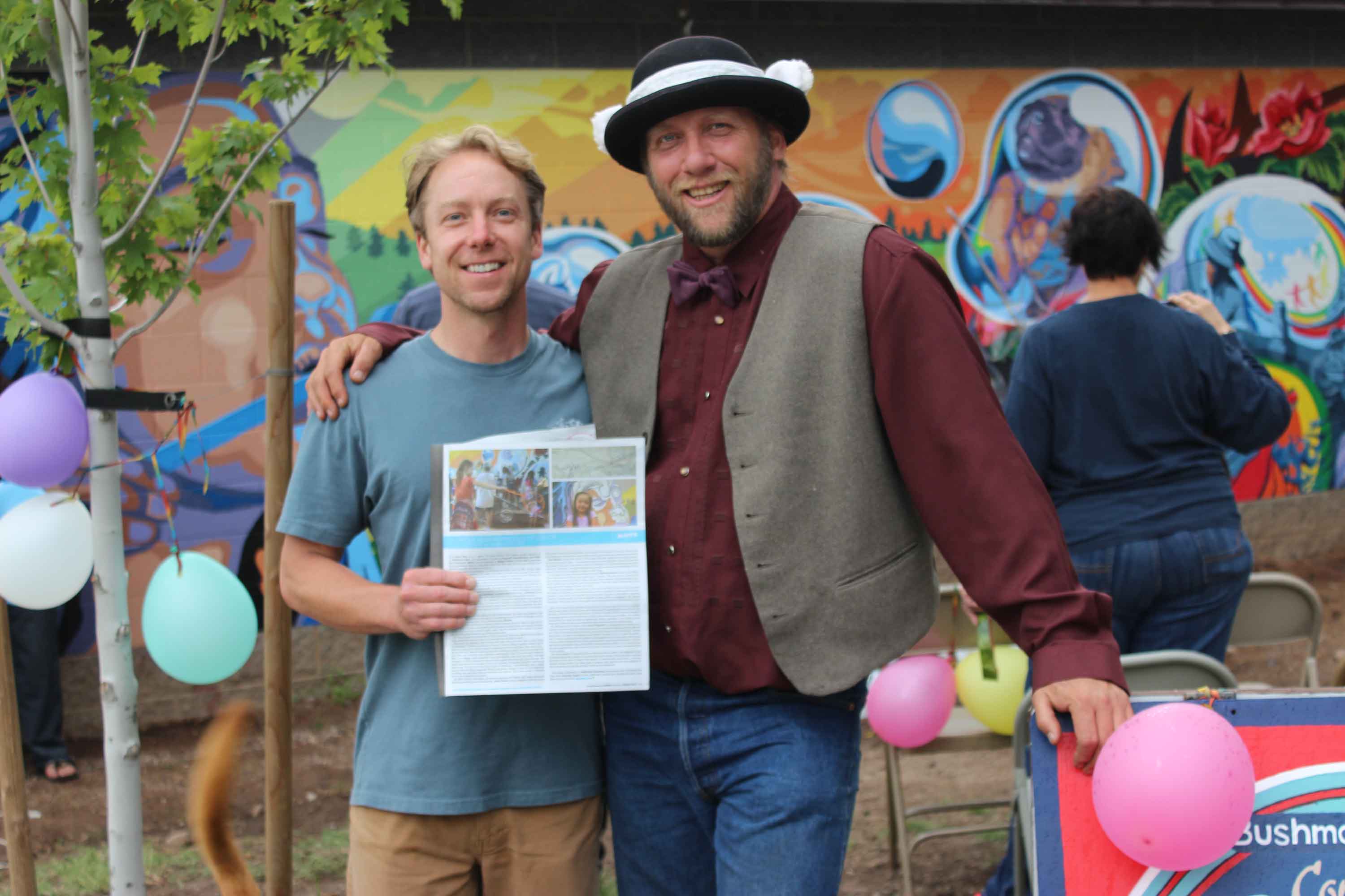 Bushmaster Park Mural Unveiling W. Community 18