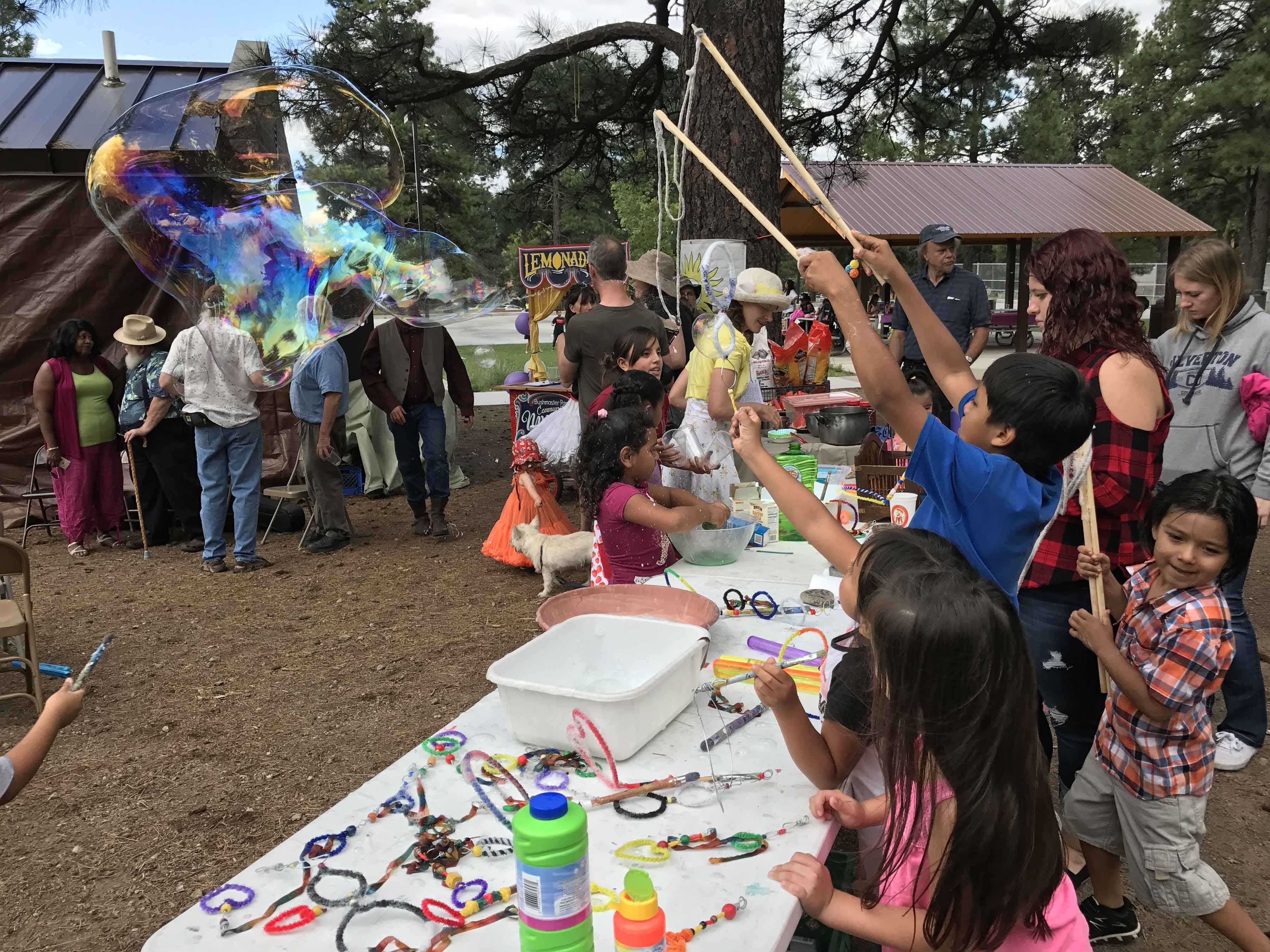 Bushmaster Park Mural Unveiling W. Community 2