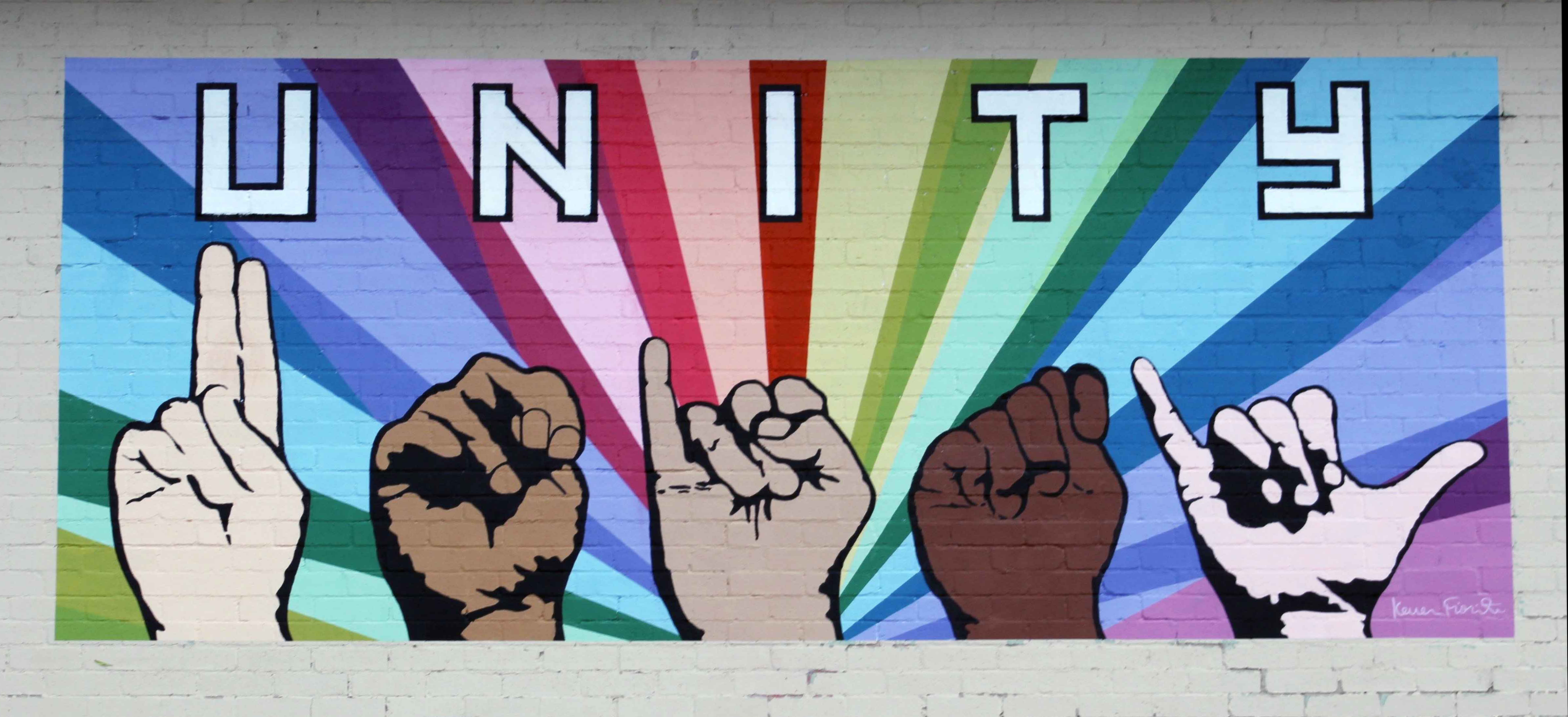 Flagstaff Unity Mural 2018 IA